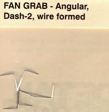 EMD Angular Dash 2 Fan Grab Iron  - 2218 : HO