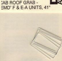 EMD F/E Unit Type 41 Roof-Mount Cab Grab Irons - 2221 : HO