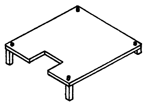 Antenna Mounting Stand Type 2 - AS223 : HO