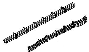 Traction Motor Cable Set - TC224 : HO