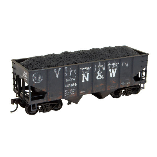 33' Twin Bay Open Hopper N&W/ex-Virginian #125134 kit - 2500001 : HO