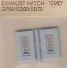 EMD Exhaust Hatch GP60/SD60/70 - 2404 : HO