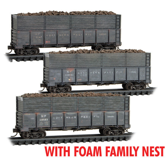 Northern Pacific Weathered 3-Pack with sugar beet load - 99302248 : N