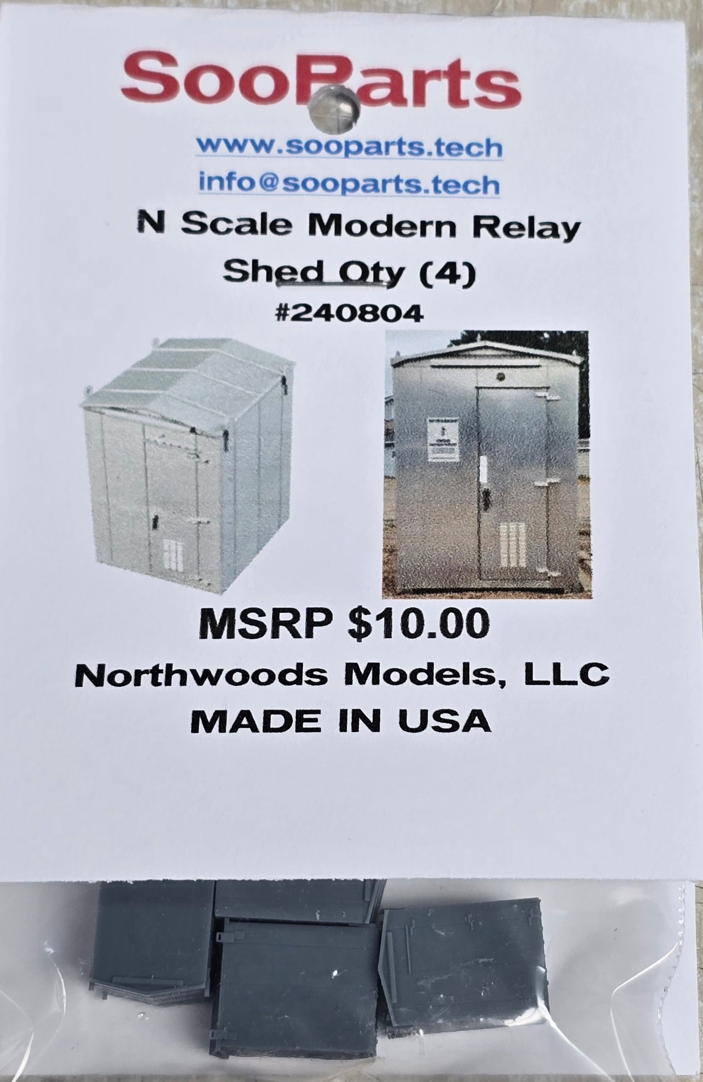 Modern Relay Shed 4pk - 240804 : N