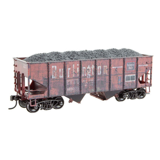 2-Bay Open Hopper kit Chicago, Burlington & Quincy Rd# 189073 - 2500003 : HO
