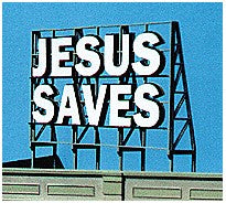 Billboard - Jesus Saves - 2507