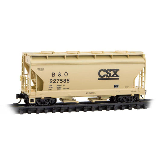 2-Bay Covered Hopper CSX® Rd# 227588 - 09200640 : N