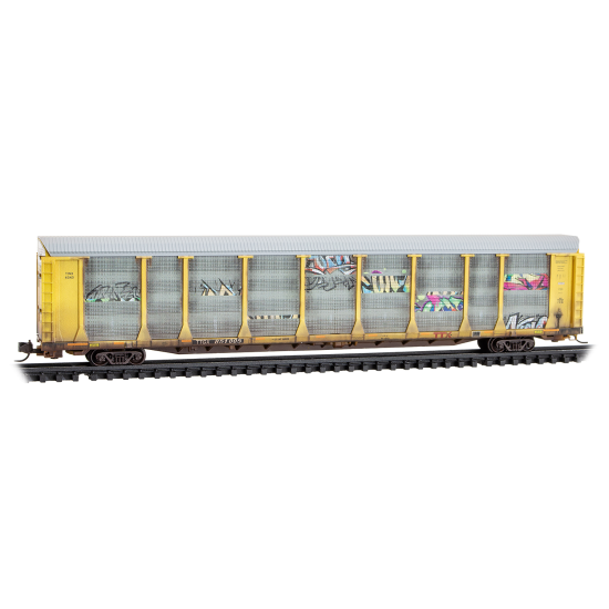 89' Tri-Level Closed Auto Rack Weathered TTX Rd# 851005 - 11144490 : N