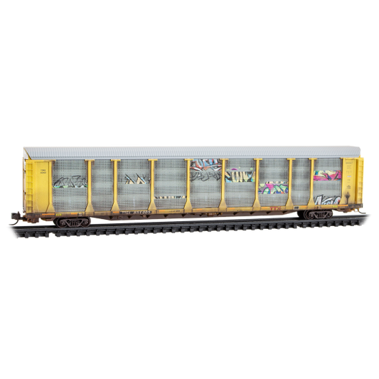 89' Tri-Level Closed Auto Rack Weathered TTX Rd# 851005 - 11144490 : N