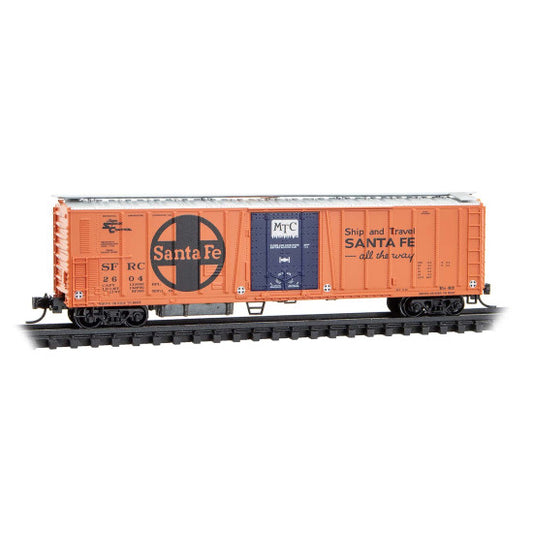 Rib Side Mechanical Reefer Atchison Topeka & Santa Fe Rd# 2604 - 07000120 : N
