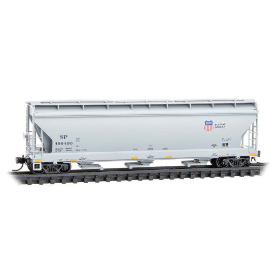 3-Bay Covered Hopper Union Pacific ex-Southern Pacific Rd# 496490 - 09400970 : N