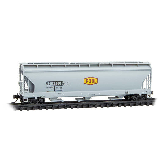 3-Bay Covered Hopper Norfolk Southern Rd# 850706 - 09400980 : N