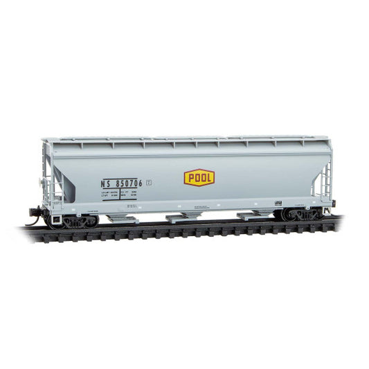 3-Bay Covered Hopper Norfolk Southern Rd# 850706 - 09400980 : N