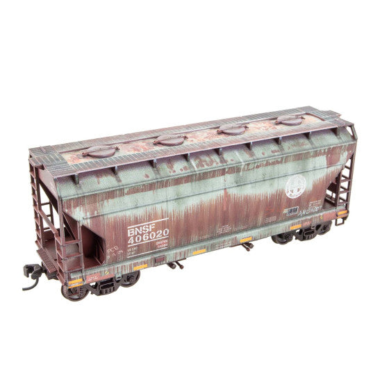 2-Bay Covered Hopper Burlington Northern Santa Fe Rd# 406020- 2200007 : N