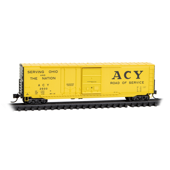 50' Standard Boxcars Akron, Canton and Youngstown 2-Pack - 98302287 : N