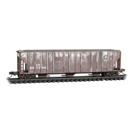 3-Bay Evans Covered Hopper Conrail ex-Lehigh Valley Rd# 887366 - 09944400 : N