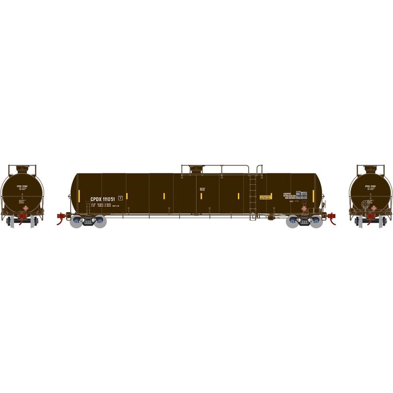 Chevron USA UTC 33,000 Gallon LPG Late Tank Car CPDX 111051 - G25594 ...