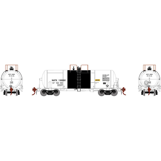 13600 Gal Acid Tank Car NATX-G25751 : HO