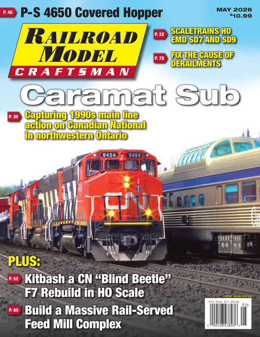 Railroad Model Craftsman, May 2026 Issue - RMC0526