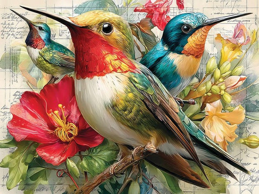 Birdsong and Botanicals 1000 piece Puzzle - 27310