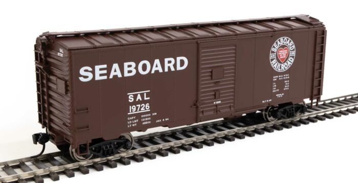 40' AAR Modified 1937 Boxcar Seaboard Air Line-2737 : HO