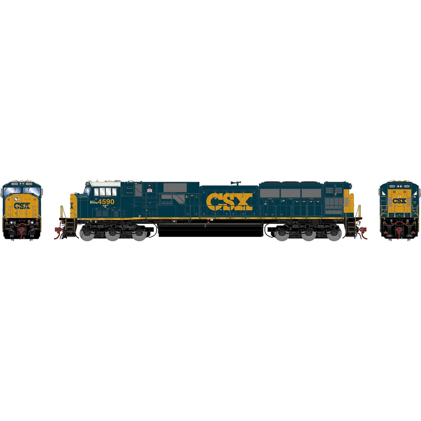 SD80MAC, CSXT/YN3 #4590, DCC Ready - G28088 : HO