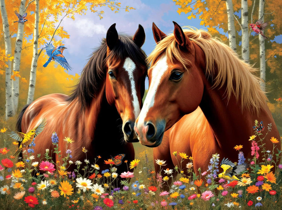 Side By Side 500 Piece Puzzle - 28147