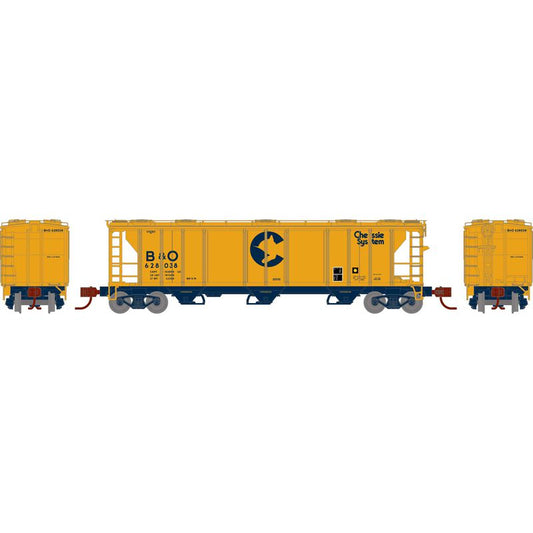 PS-2 2893 3-Bay Covered Hopper Chessie System B&O 628038 - 28348 : N