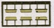 Cab Sunshades Set for EMD E/F-Units - 29211 : HO