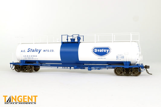 AESX “A.E. Staley Mfg. Co. Delivery 1963” NACC 1963-Design 20,500gal Non-Insulated Tank #21500 - 3101001 : HO