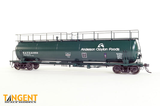 NATX “Anderson Clayton Foods” 1973+ NACC 1963-Design 20,500gal Non-Insulated Tank #21557 - 3101203 : HO
