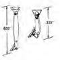 Locomotive Brake Hangers w/Shoes - 31107 : HO