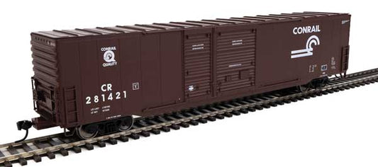 60' Pullman-Standard Auto Parts Boxcar (10' and 6' doors) - Conrail 281444 - 3229 : HO