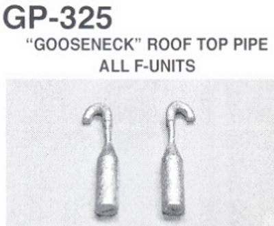 Gooseneck Rooftop Pipe - GP325 : HO