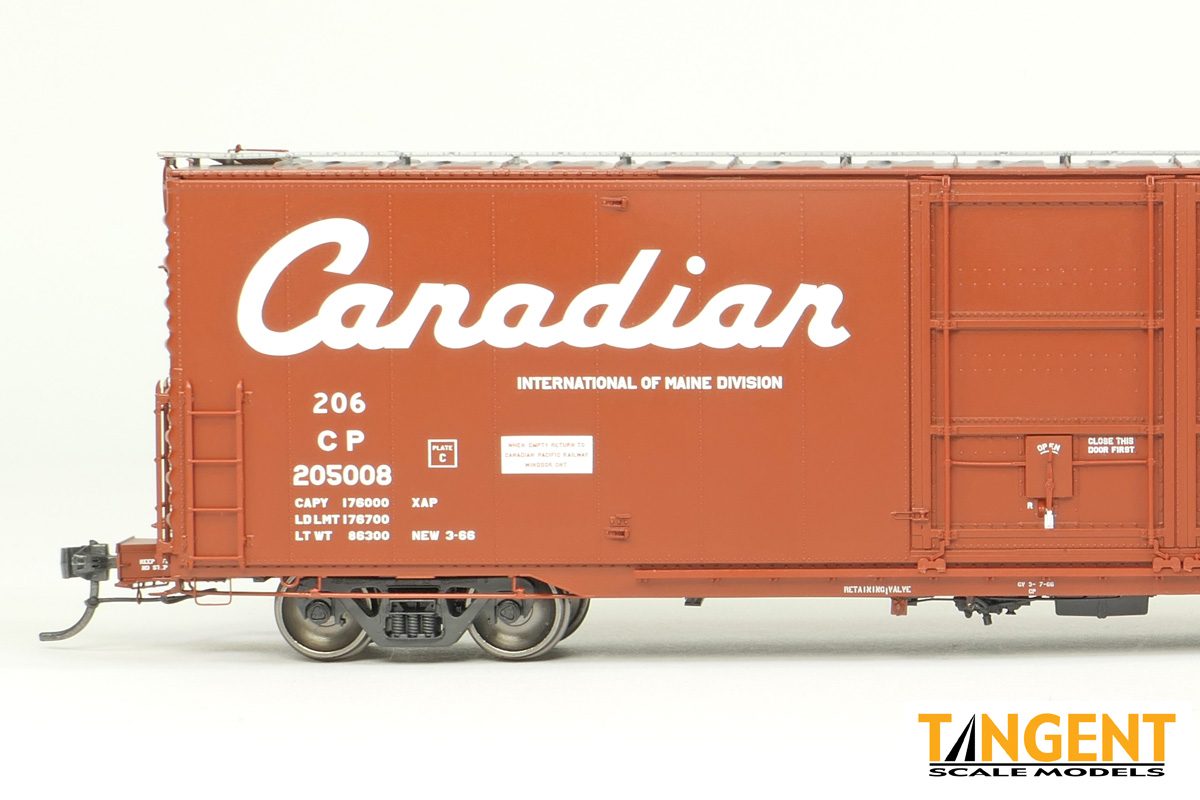 Greenville 6,000CuFt 60′ Double Door Box Car Canadian Pacific CP 205023 - 33010-07 : HO