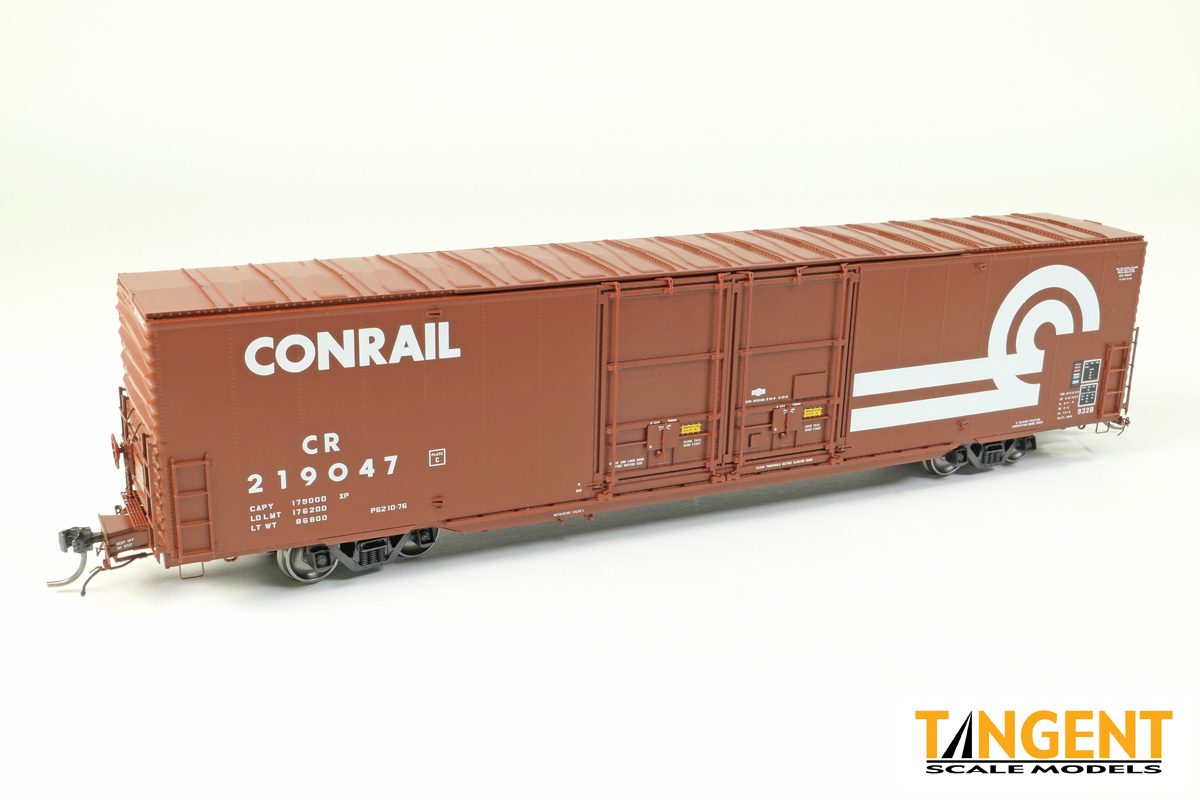 Greenville 6,000CuFt 60′ Double Door Box Car Conrail CR 219055 - 33011-03 : HO