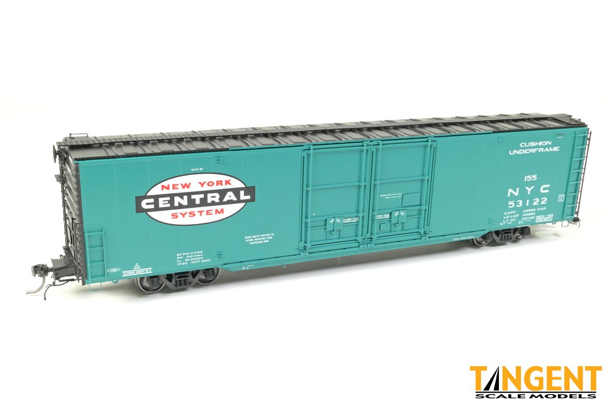 Greenville 6000 CuFt 60' Double Door Boxcar New York Central NYC 53122 - 33018-06 : HO