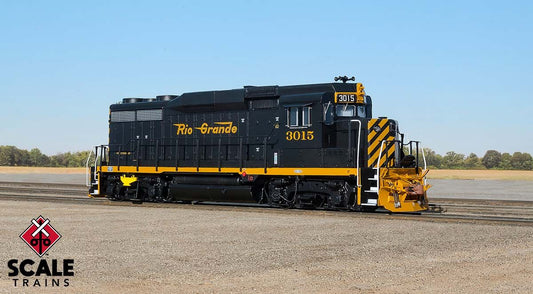 Rivet Counter EMD GP30, Rio Grande/Small Flying Lettering #3018 DC/DCC Ready - 33369 : HO