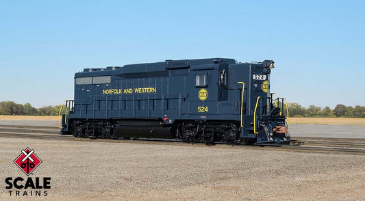Rivet Counter EMD GP30, Norfolk &amp; Western #535/Pevler Blue DC/DCC Ready - 33381 : HO