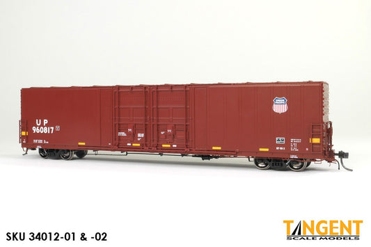 Union Pacific (UP) “Red Repaint BF-90-3 2005+” Thrall 5,880CuFt 60′ Double Plug Door Box Car - 3401204 : HO