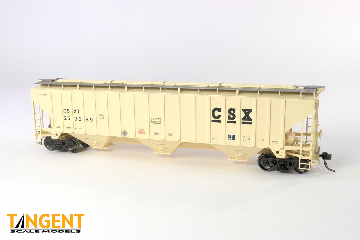 CSX “Delivery 10-1988” Trinity Industries Inc 4750CuFt Covered Hopper #259117 - 36010-06 : HO