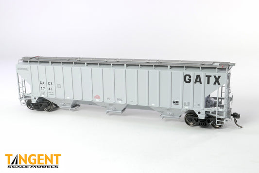 GACX “GATX Gray 2-1995” Trinity Industries Inc 4750CuFt Covered Hopper #4778 - 36014-06 : HO