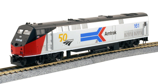 GE P42 "Genesis" Amtrak Phase I #161 w/ 50th Anniversary Logo w/ ESU LokSound - 376114LS : HO