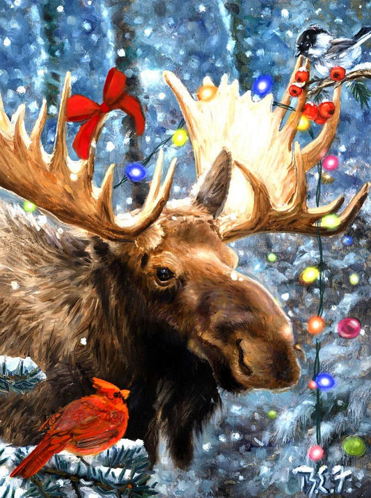 Cardinal Moose 1000 piece Puzzle - 37052