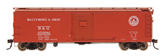 40' X-29 Boxcar - Baltimore & Ohio B&O - 37080 : HO