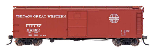 40' X-29 Boxcar - Chicago Great Western-Corn Belt Route CGW - 37214 : HO