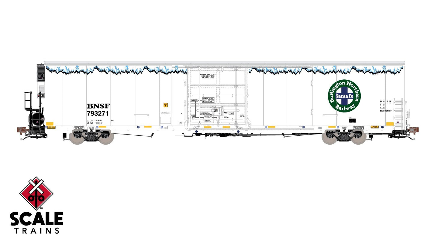 82 ft 7883 Trinity Mechanical Reefer, BNSF-38909 : HO