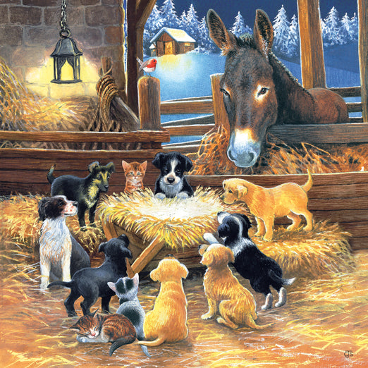 Barnyard Nativity 500 Piece Puzzle - 39535