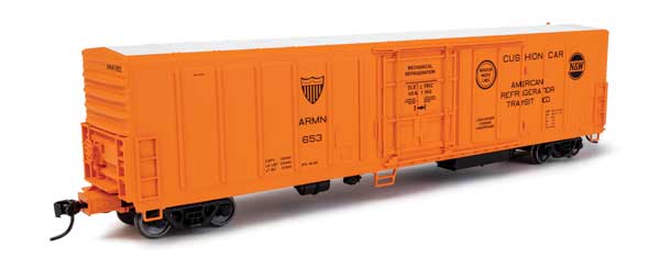 57' Mechanical Reefer-American Refrigerator Transit ARMN 653 - 3972 : HO