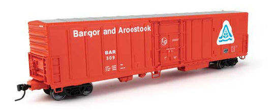 57' Mechanical Reefer Bangor & Aroostook BAR 309 - 3976 : HO